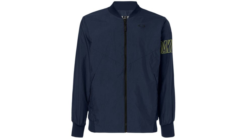 Oakley Enhance Wind Warm Mil Jacket - Mens, Foggy Blue, Large, 412819-6FB-L