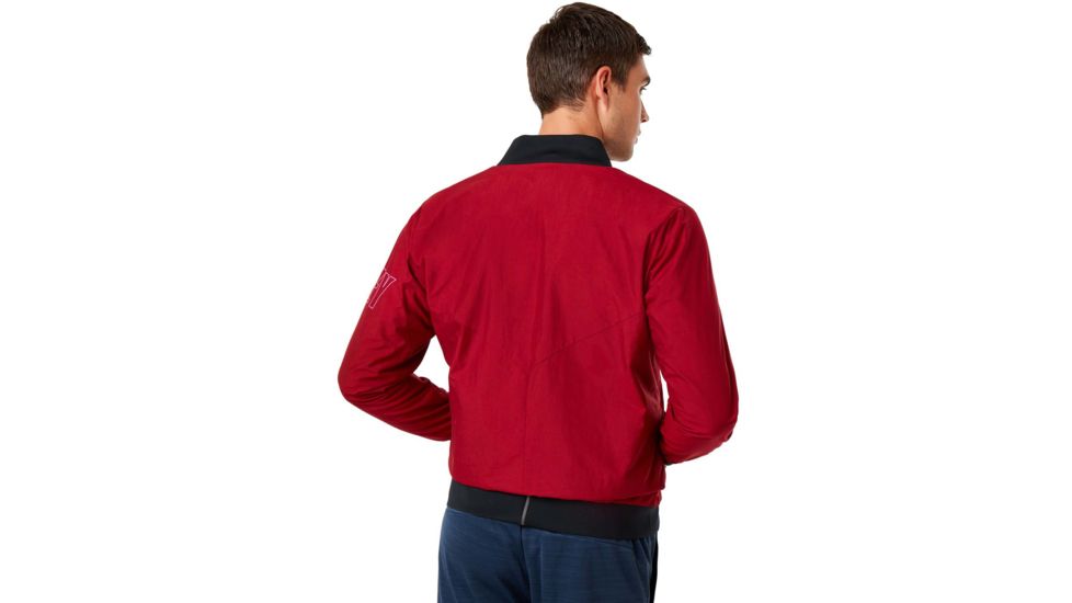 Oakley Enhance Wind Warm Mil Jacket - Mens, Raspberry, Large, 412819-45A-L