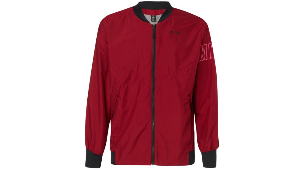 Oakley Enhance Wind Warm Mil Jacket - Mens, Raspberry, Medium, 412819-45A-M
