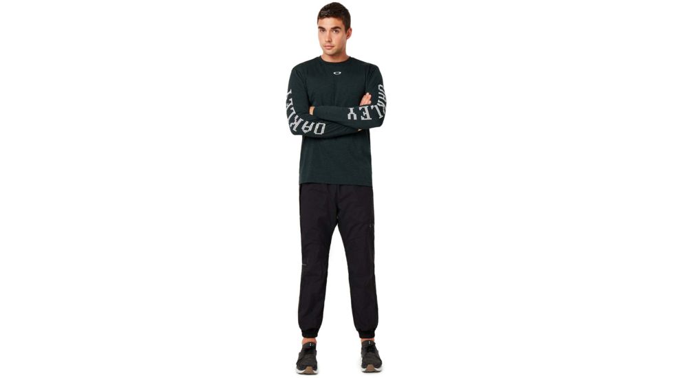Oakley Enhance Wind Warm Mil Pants - Mens, Blackout, Medium, 422634-02E-M