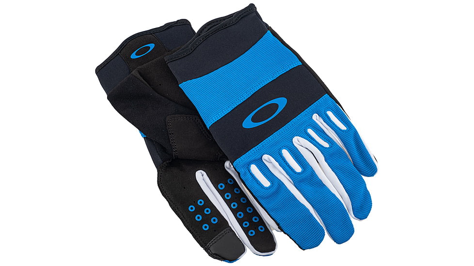 Oakley Factory Glove 2.0 - Mens, Blue Line, Small, 94271A-62Z-62Z-S
