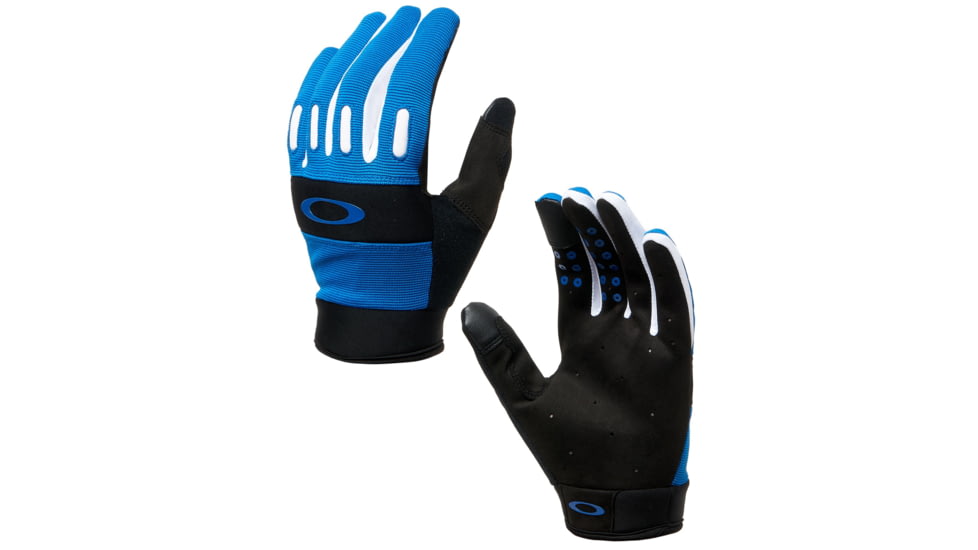Oakley Factory Glove 2.0 - Mens, Blue Line, Small, 94271A-62Z-62Z-S