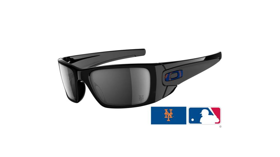 Oakley Fuel Cell Mets Polished Black Frame w/ Black Iridium Lenses Sunglasses OO9096-50