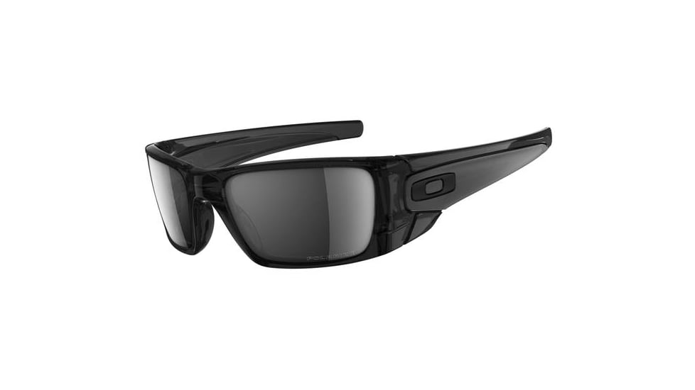 Oakley Fuel Cell Sunglasses, Black Iridium Polarized Lens, Polished Black Ink Frame OO9096-83