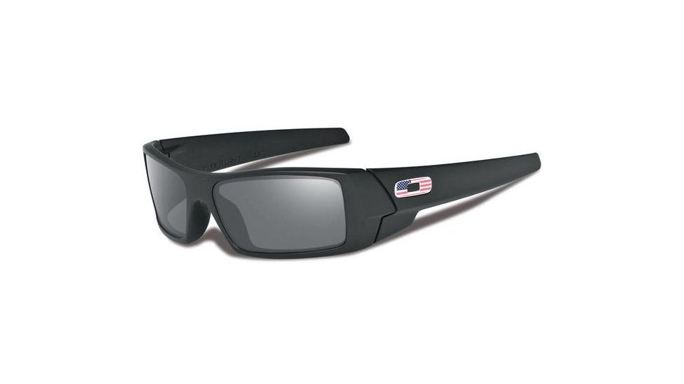 Oakley SI Gascan Sunglasses, Matte Black Frame, Grey Lens 11-192