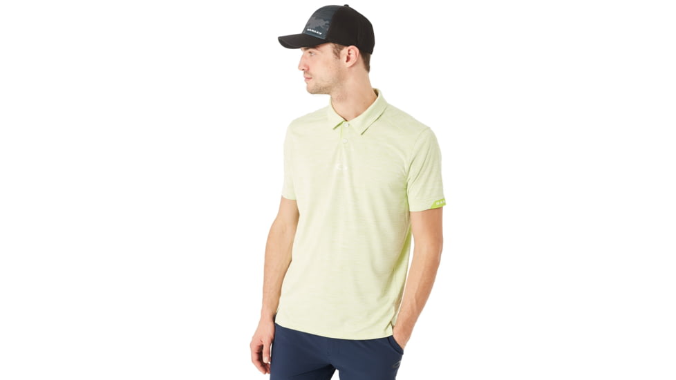 Oakley Gravity Polo - Mens, Olive Acid Wash, 2XL, 433696-77M-XXL