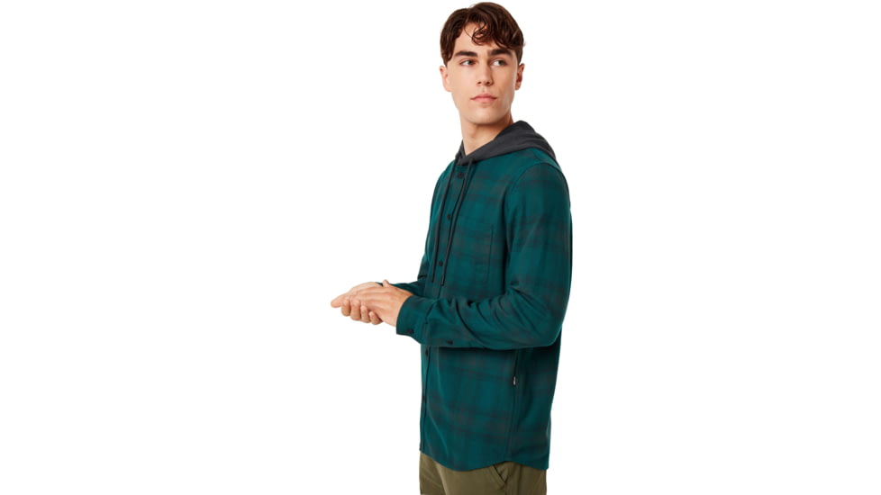 Oakley Icon Hooded Shirt - Mens, Planet, Extra Large, 401925-74D-XL