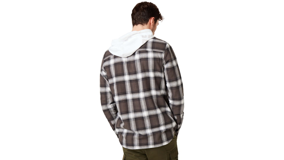 Oakley Icon Hooded Shirt - Mens, White, Small, 401925-100-S