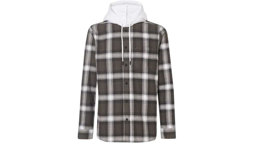 Oakley Icon Hooded Shirt - Mens, White, Small, 401925-100-S