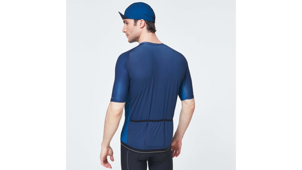 Oakley Icon Jersey 2.0 Cycling T-Shirt - Mens, Black Iris, Extra Small, FOA400596-6DG-XS