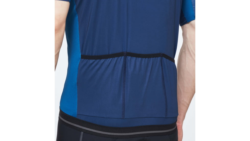 Oakley Icon Jersey 2.0 Cycling T-Shirt - Mens, Black Iris, Extra Small, FOA400596-6DG-XS