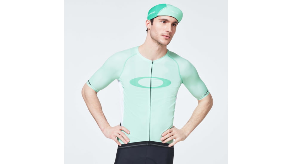 Oakley Icon Jersey 2.0 Cycling T-Shirt - Mens, Fresh Green, Extra Small, FOA400596-7CF-XS