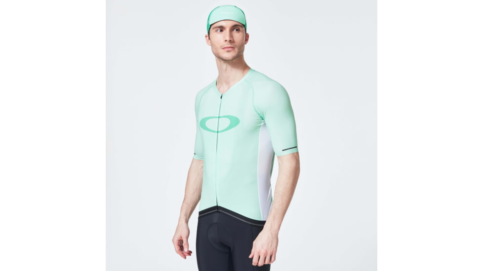 Oakley Icon Jersey 2.0 Cycling T-Shirt - Mens, Fresh Green, Extra Small, FOA400596-7CF-XS