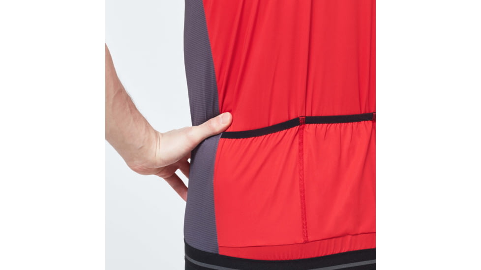 Oakley Icon Jersey 2.0 Cycling T-Shirt - Mens, High Risk Red, Large, FOA400596-43A-L