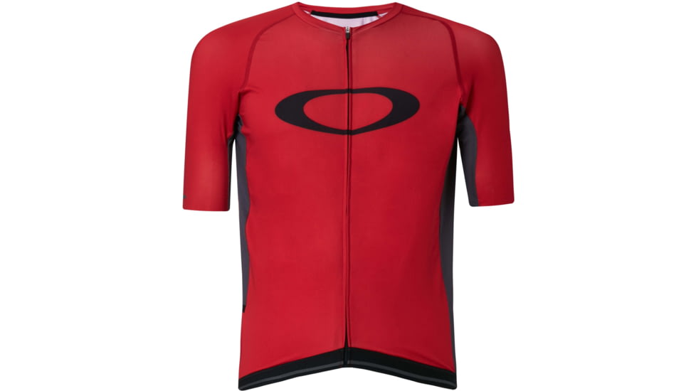 Oakley Icon Jersey 2.0 Cycling T-Shirt - Mens, High Risk Red, Large, FOA400596-43A-L