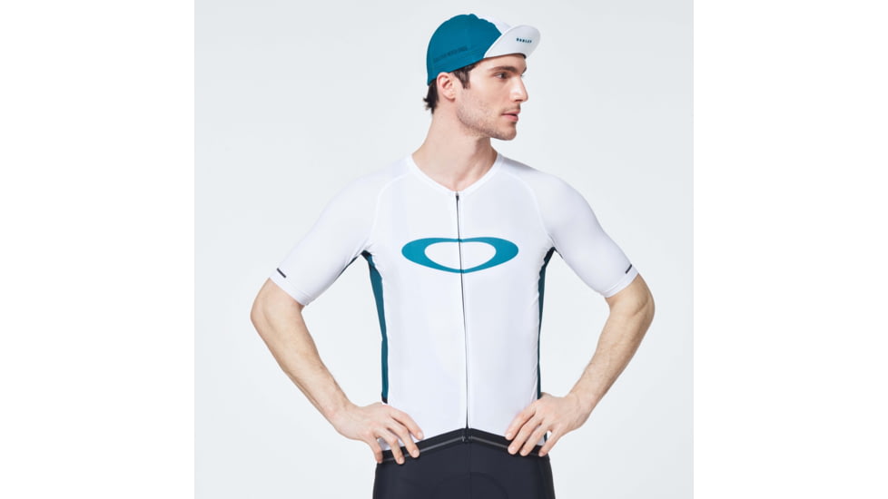 Oakley Icon Jersey 2.0 Cycling T-Shirt - Mens, White, Large, FOA400596-100-L