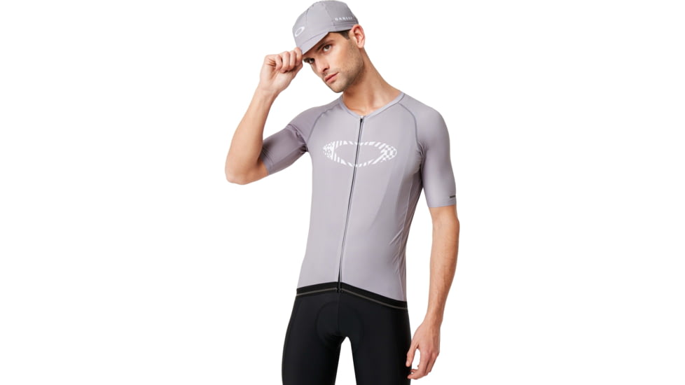Oakley Icon Jersey - Mens, Cool Gray, Extra Small, 434361-20A-XS