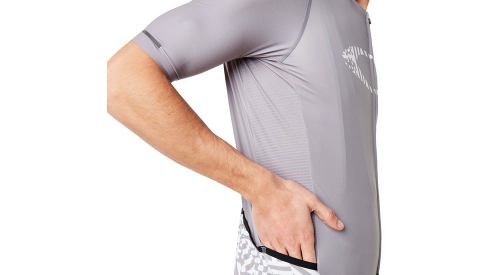 Oakley Icon Jersey - Mens, Cool Gray, Extra Small, 434361-20A-XS