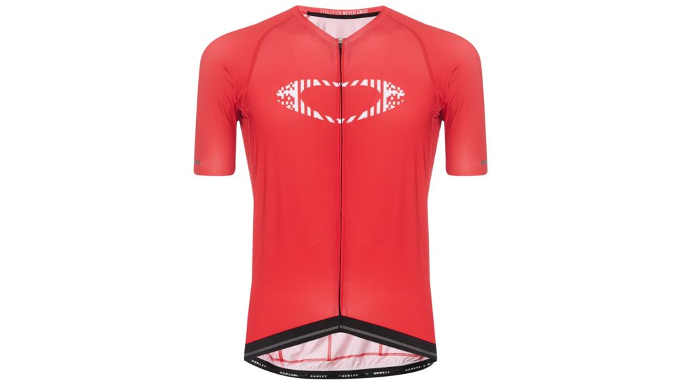 Oakley Icon Jersey - Mens, Red Line, Extra Small, 434361-465-XS