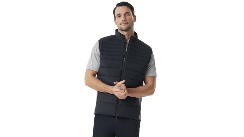 Oakley Insulated Hybrid Golf Vest - Mens, Blackout, Extra Large, 412563-02E-XL