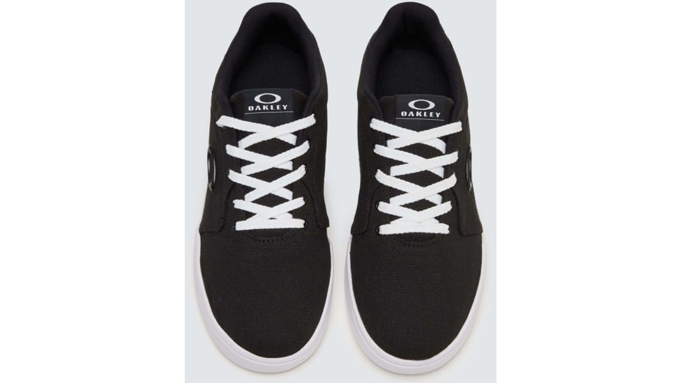Oakley Logo Canvas Flyer Sneaker - Mens, Jet Black, 8.5, 13551-01K-8.5