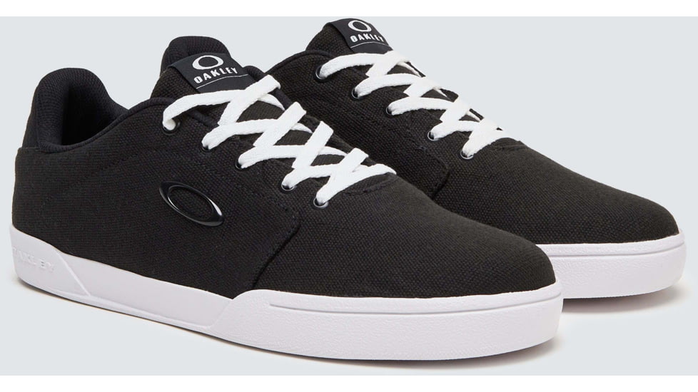 Oakley Logo Canvas Flyer Sneaker - Mens, Jet Black, 8.5, 13551-01K-8.5
