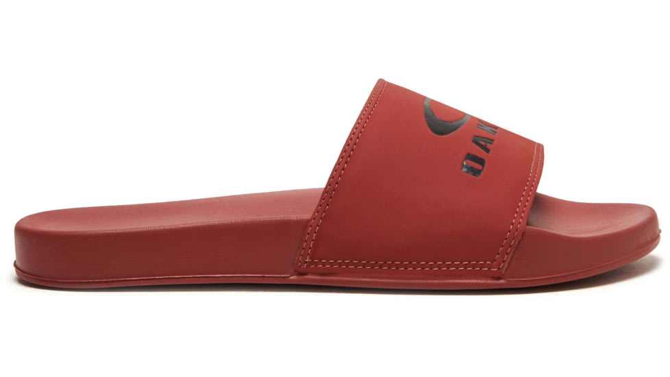 Oakley Logo Ellipse Slide - Mens, Spicy Red, 7.5, 15205-43D-7.5
