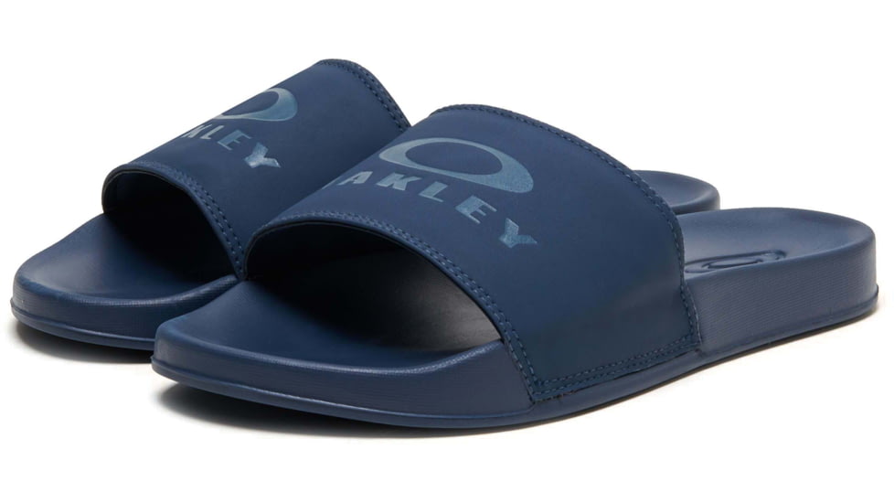 Oakley Logo Ellipse Slide - Mens, Universal Blue, 7.0, 15205-6ZZ-7.0
