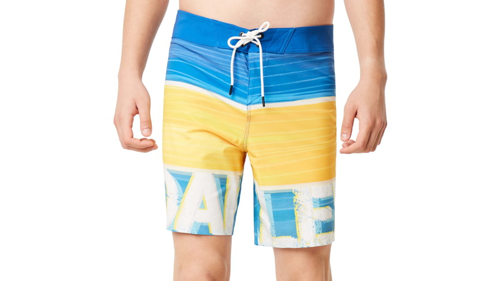 Oakley Logo Shades Boarshort 18in - Mens, Foggy Blue, 36, 482571-6FB-36