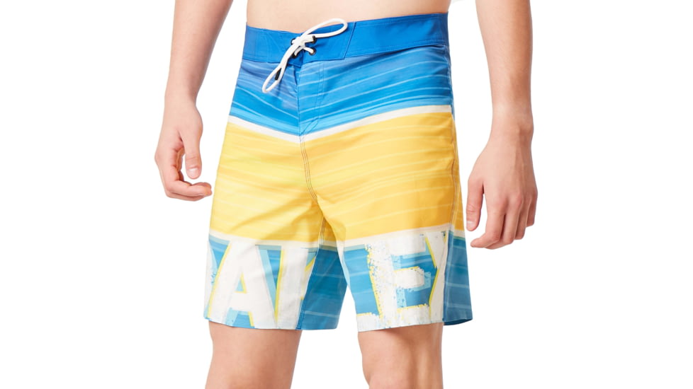 Oakley Logo Shades Boarshort 18in - Mens, Foggy Blue, 36, 482571-6FB-36
