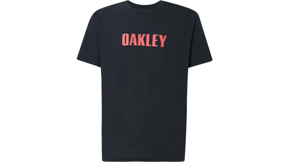 Oakley Logo Stars Short Sleeve Tee - Mens, Blackout, Small, FOA400068-02E-S