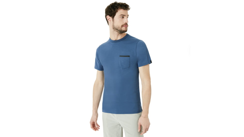 Oakley Method Short Sleeve Solid - Mens, Blackout, Medium 434025-02E-M