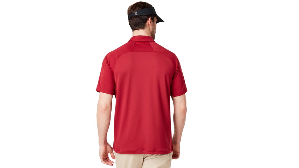 Oakley Mirror Graphic Polo - Mens, Raspberry, Extra Large, 434430-45A-XL