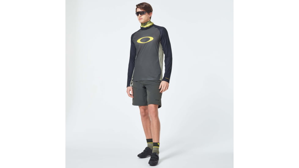 Oakley MTB Long Sleeve Tech Tee - Mens, New Dark Brush, Medium, FOA400847-86L-M