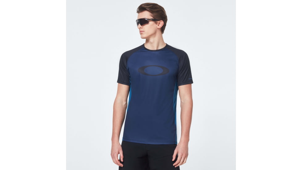 Oakley MTB Short Sleeve Tech Tee - Mens, Black Iris, Extra Large, FOA400848-6DG-XL