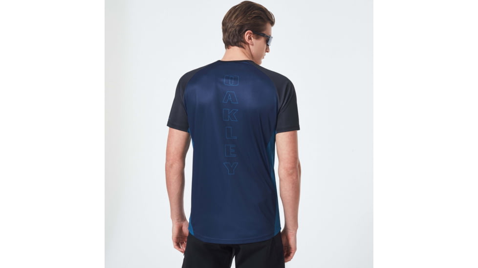 Oakley MTB Short Sleeve Tech Tee - Mens, Black Iris, Extra Large, FOA400848-6DG-XL