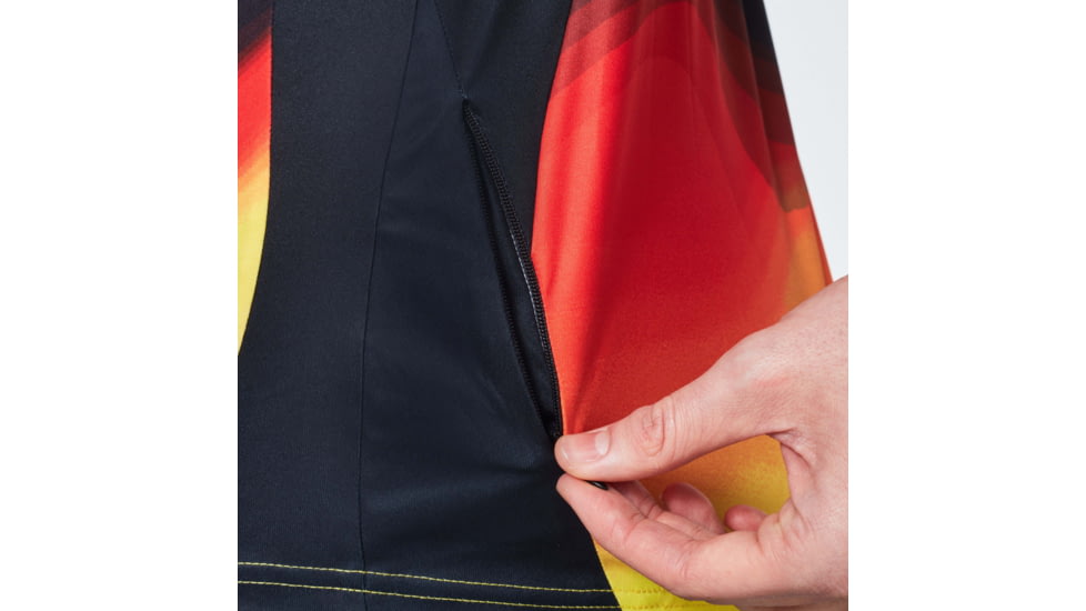 Oakley MTB Short Sleeve Tech Tee - Mens, Multicolor Gradient, Medium, FOA400848-97C-M