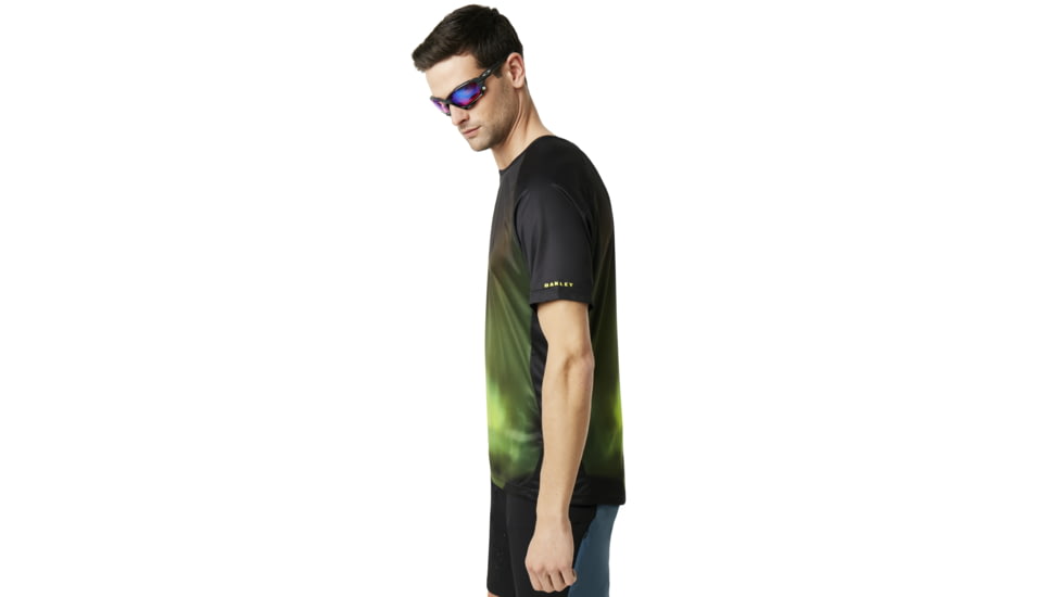 Oakley Mtb Ss Tech Tee - Mens, Aurora Borealis, Extra Large, 457608-9A4-XL