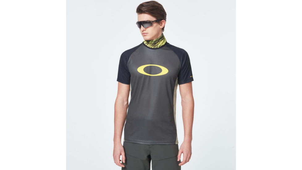Oakley MTB Tech Short Sleeve Tee - Mens, New Dark Brush, Large, FOA400848-86L-L