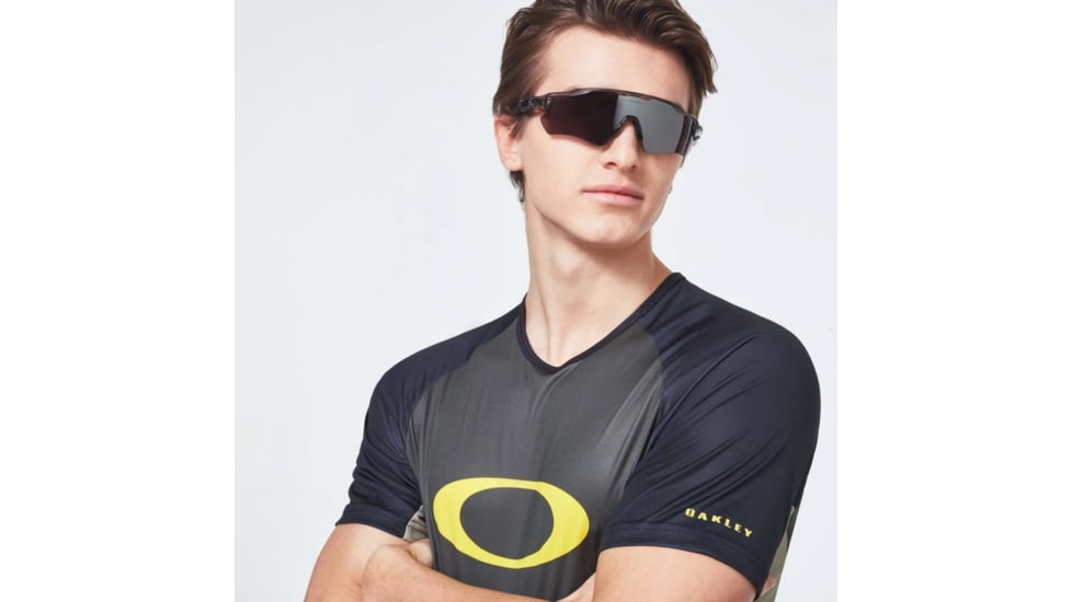 Oakley MTB Tech Short Sleeve Tee - Mens, New Dark Brush, Large, FOA400848-86L-L