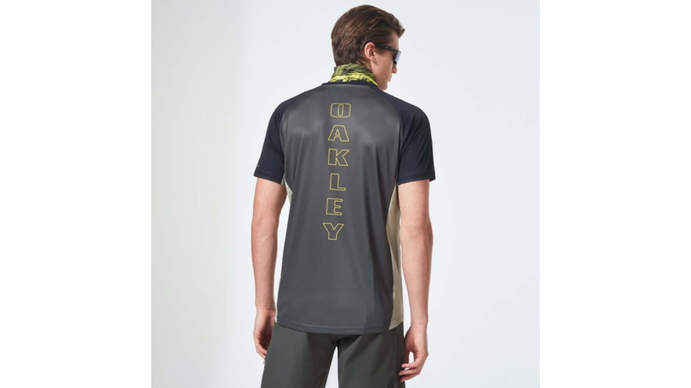 Oakley MTB Tech Short Sleeve Tee - Mens, New Dark Brush, Large, FOA400848-86L-L