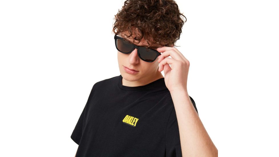 Oakley Team Tee - Mens, Blackout, Large, 457867-02E-L