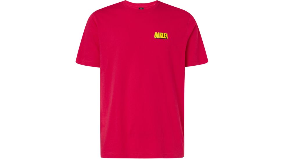 Oakley Team Tee - Mens, Virtual Pink, Large, 457867-89D-L