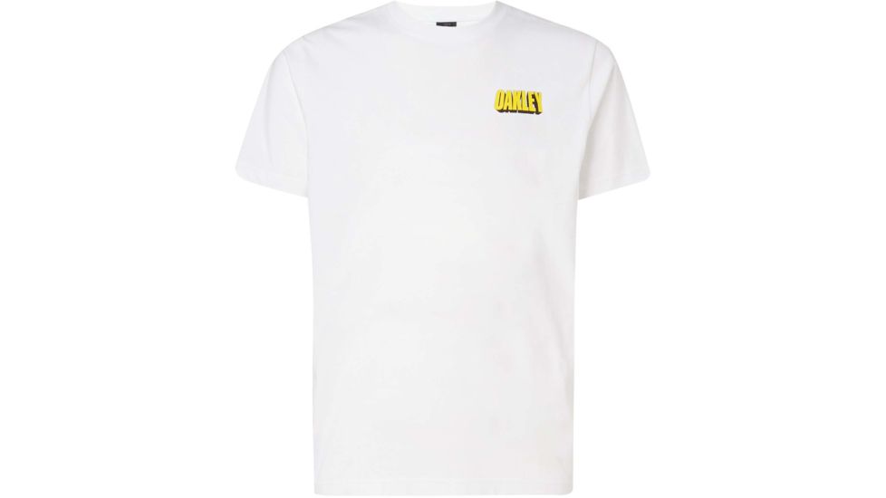 Oakley Team Tee - Mens, White, Large, 457867-100-L