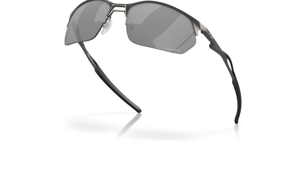 Oakley OO4145 Wire Tap 2.0 Sunglasses - Mens, Matte Gunmetal Frame, Prizm Black Lens, 60, OO4145-414502-60