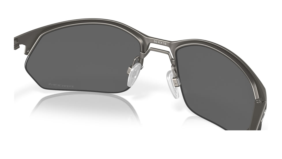 Oakley OO4145 Wire Tap 2.0 Sunglasses - Mens, Matte Gunmetal Frame, Prizm Black Lens, 60, OO4145-414502-60