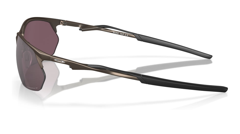 Oakley OO4145 Wire Tap 2.0 Sunglasses - Mens, Pewter Frame, Prizm Daily Polarized Lens, 60, OO4145-414505-60