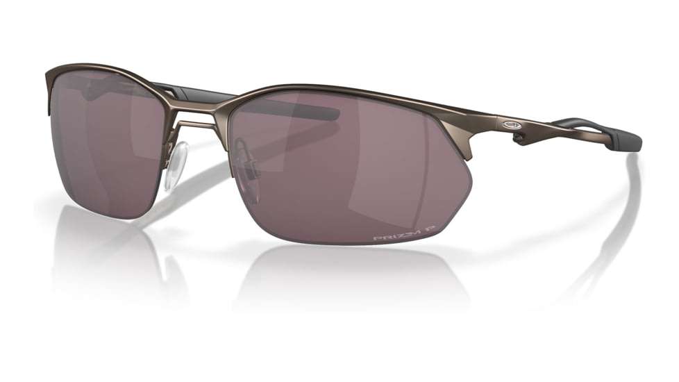 Oakley OO4145 Wire Tap 2.0 Sunglasses - Mens, Pewter Frame, Prizm Daily Polarized Lens, 60, OO4145-414505-60