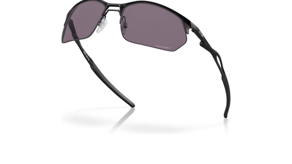 Oakley OO4145 Wire Tap 2.0 Sunglasses - Mens, Satin Black Frame, Prizm Grey Lens, 60, OO4145-414501-60