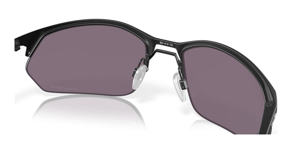 Oakley OO4145 Wire Tap 2.0 Sunglasses - Mens, Satin Black Frame, Prizm Grey Lens, 60, OO4145-414501-60
